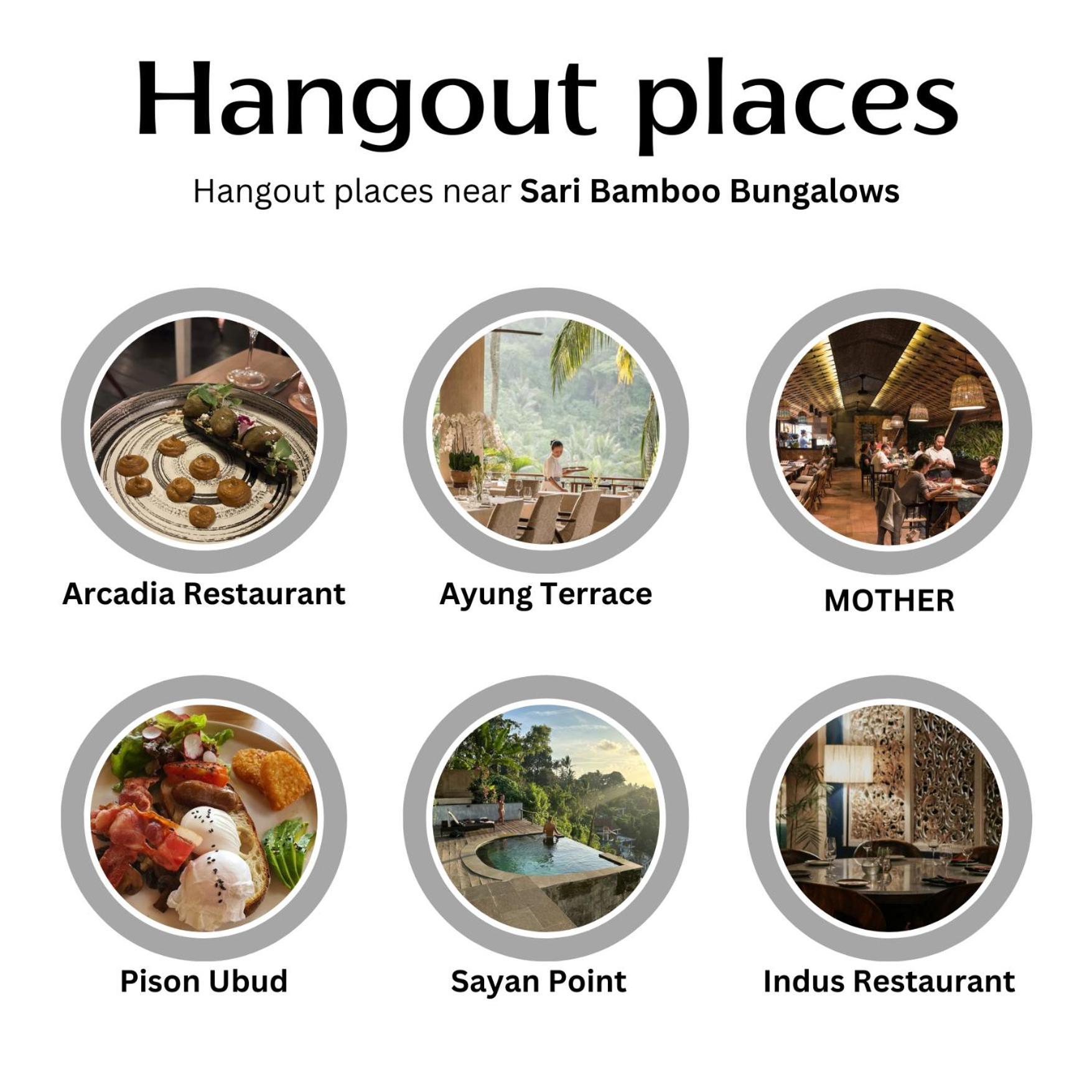 Sari Bamboo Bungalows Ubud  Exterior photo